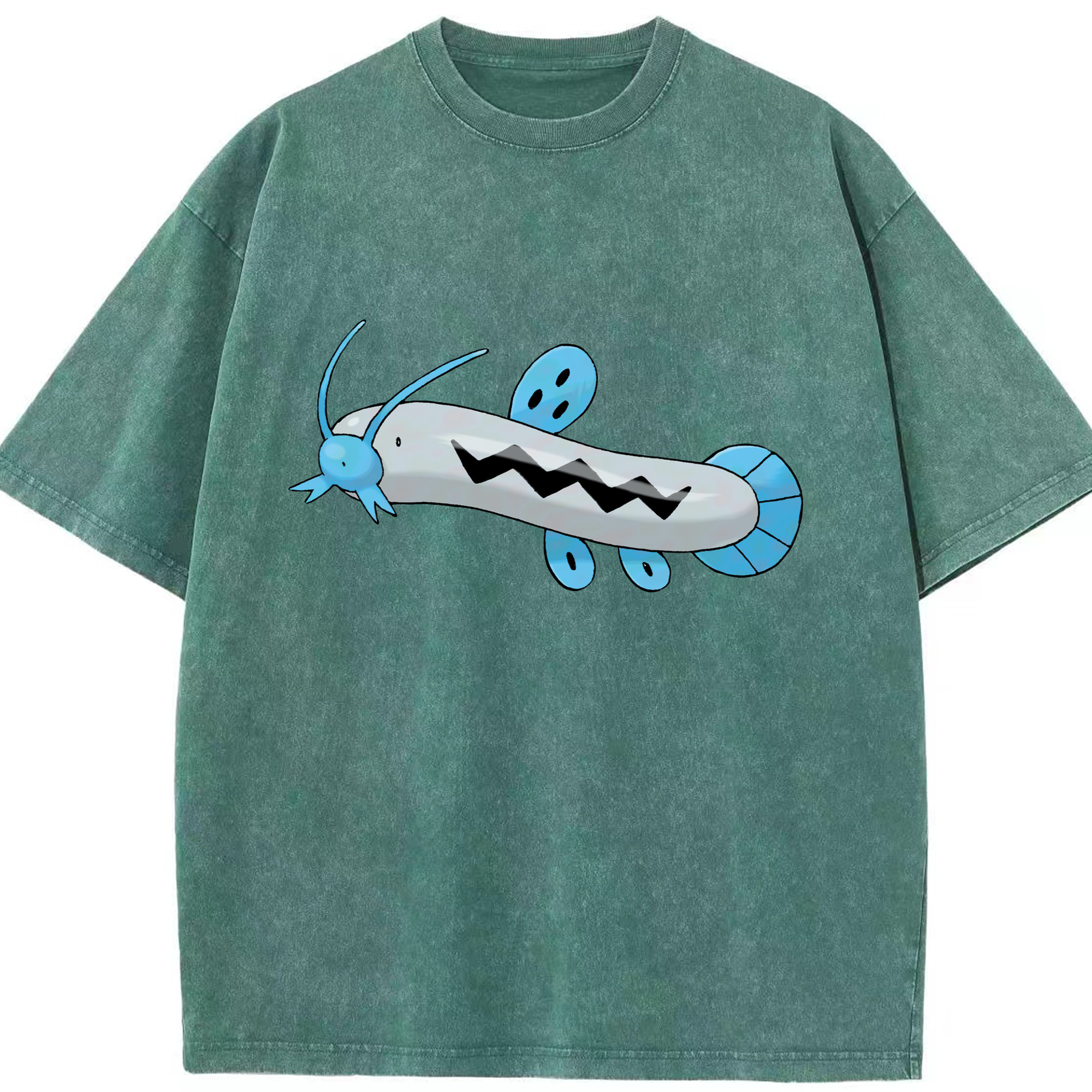 （画像用） ポケットモンスター Pokémon 綿100% ヴィンテージ風 半袖Tシャツ（フロントプリント）